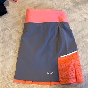 Women's champion Pink and Gray golf Skirt